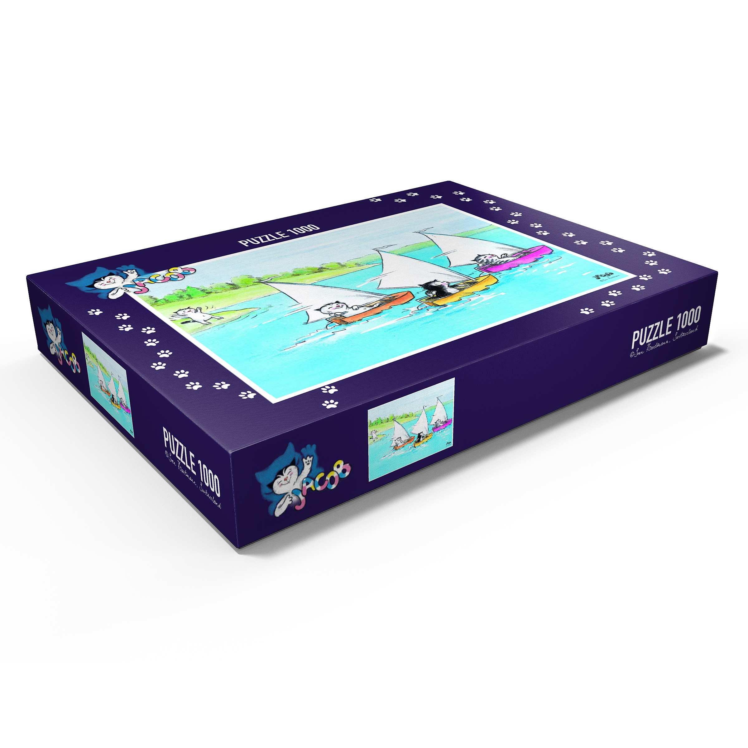 Puzzle Jacob - Mit vollen Segeln