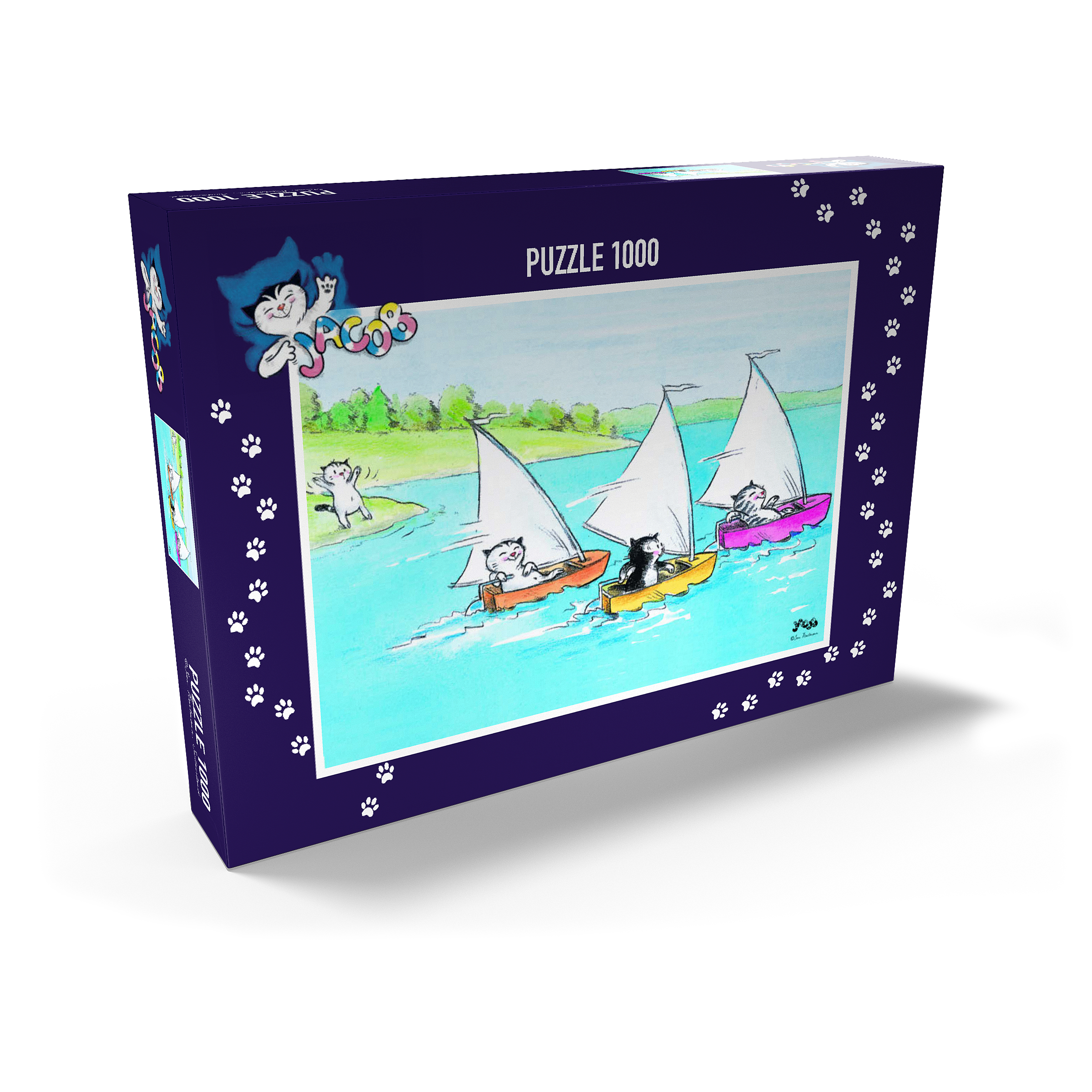 Puzzle Jacob - Mit vollen Segeln