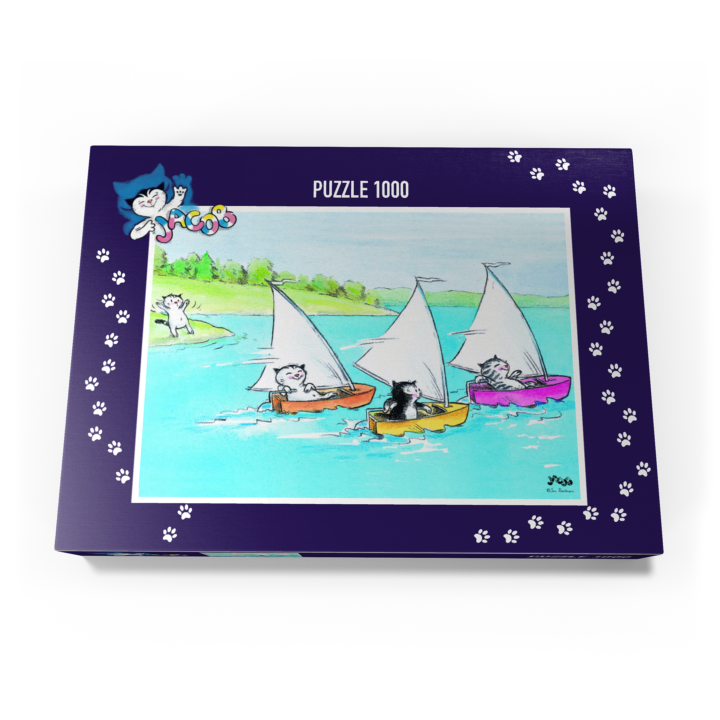 Puzzle Jacob - Mit vollen Segeln
