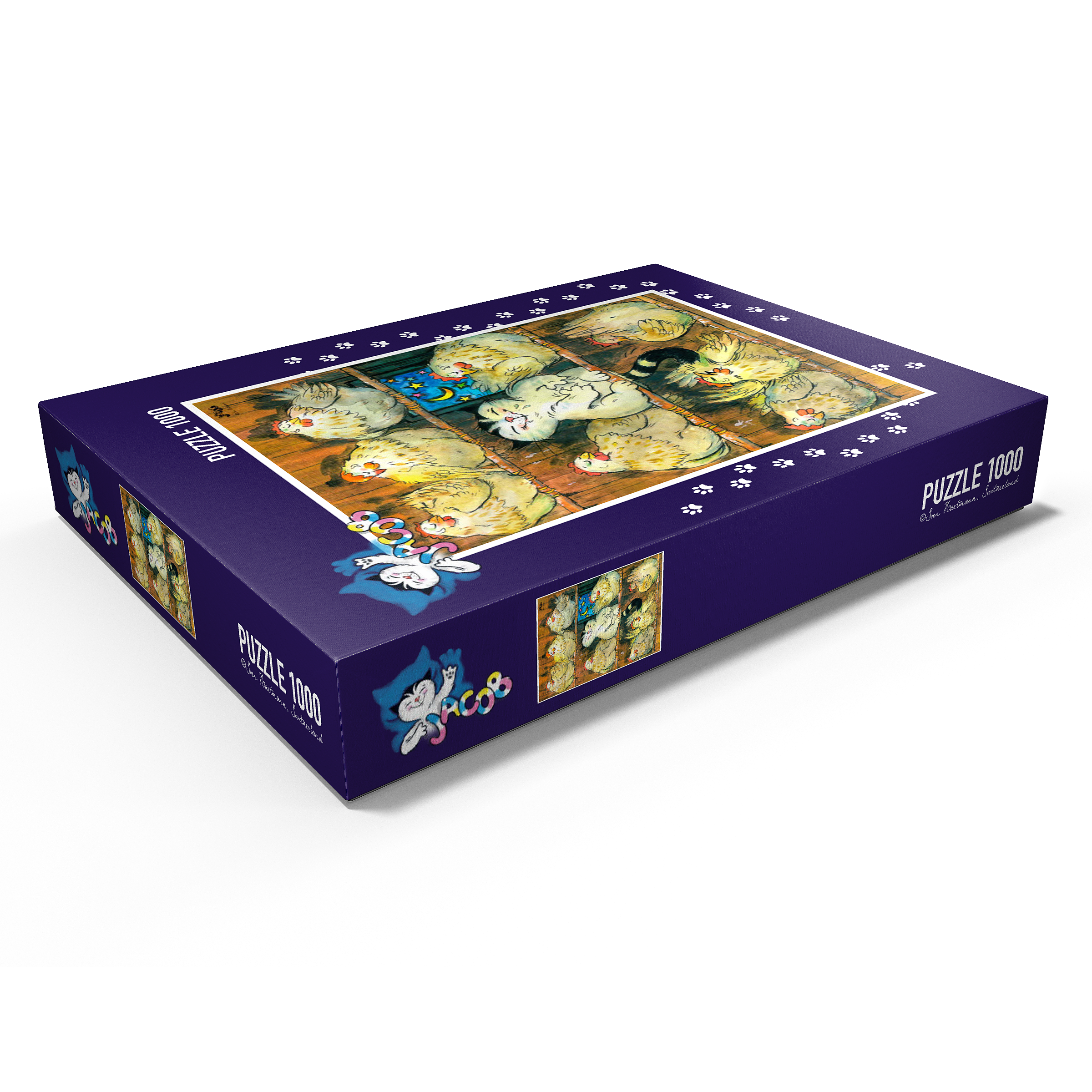 Puzzle Jacob - Heut' geh' ich mit den Hühnern schlafen!
