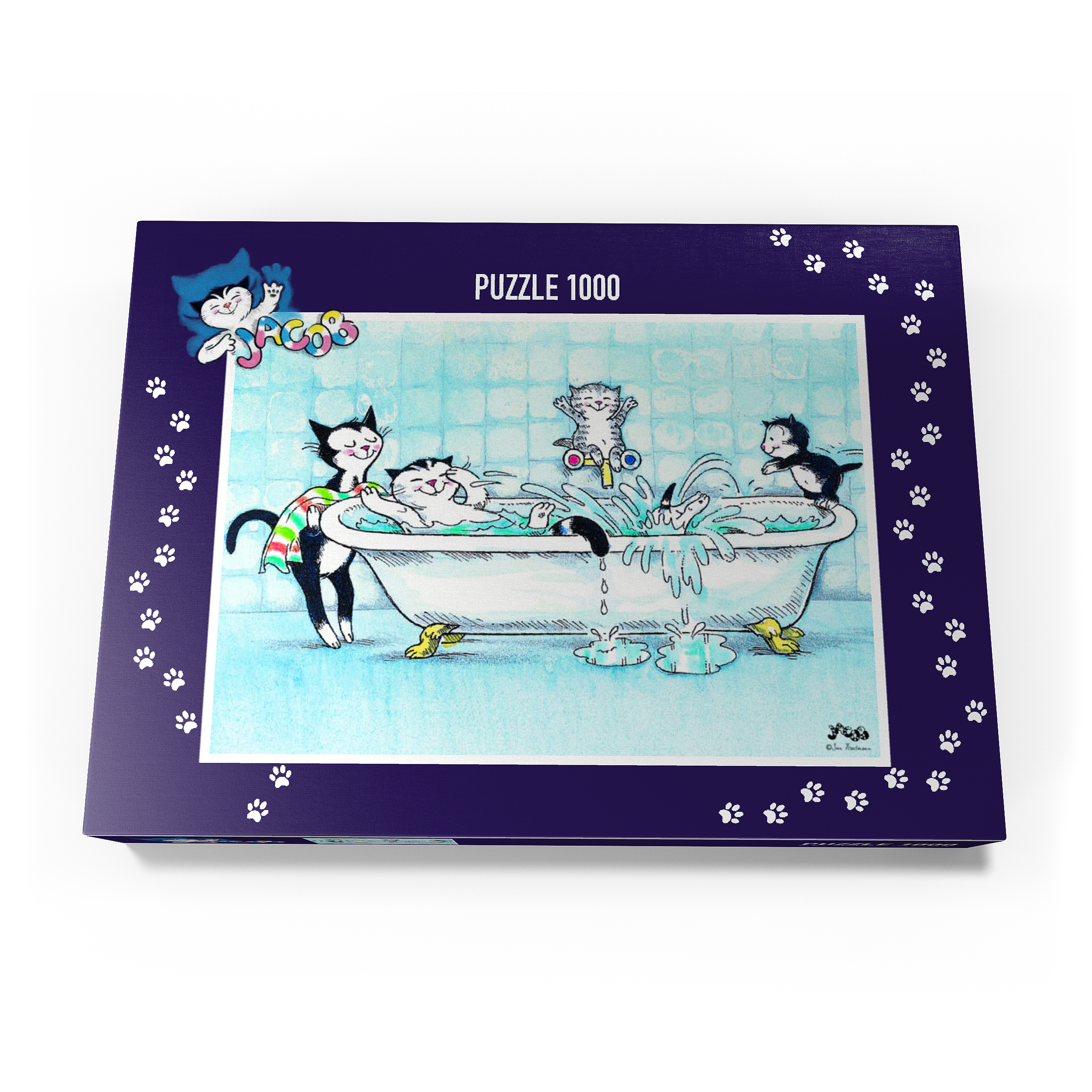 Puzzle Jacob - Bathing is fun!