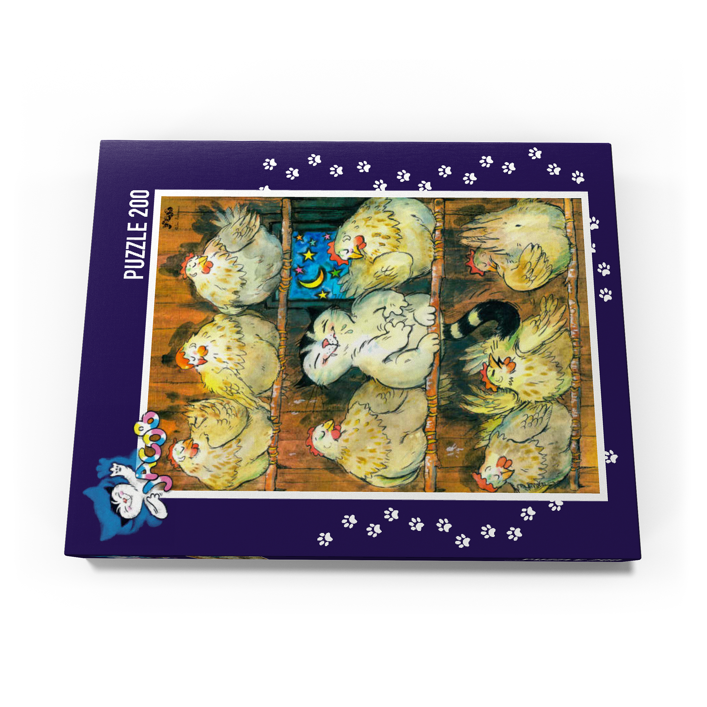 Puzzle Jacob - Today I go to sleep with the chickens!