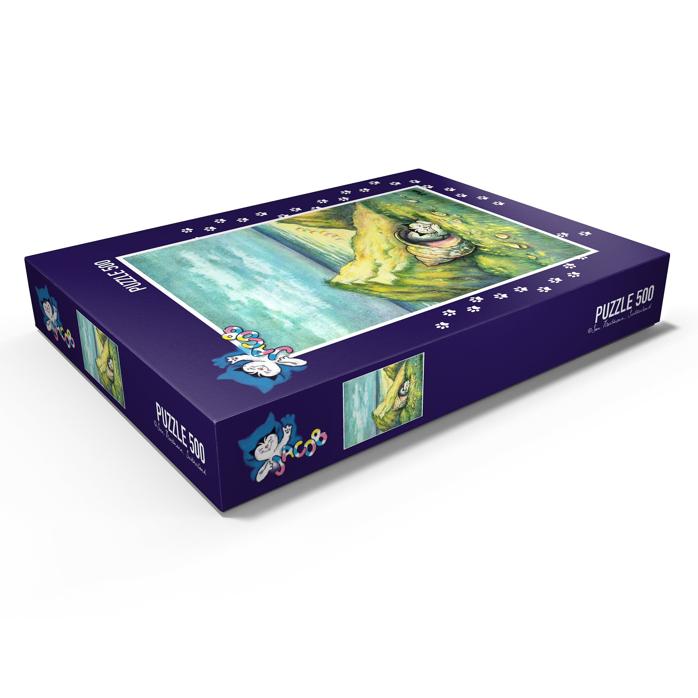 Puzzle Jacob - Cuddles in a shell!