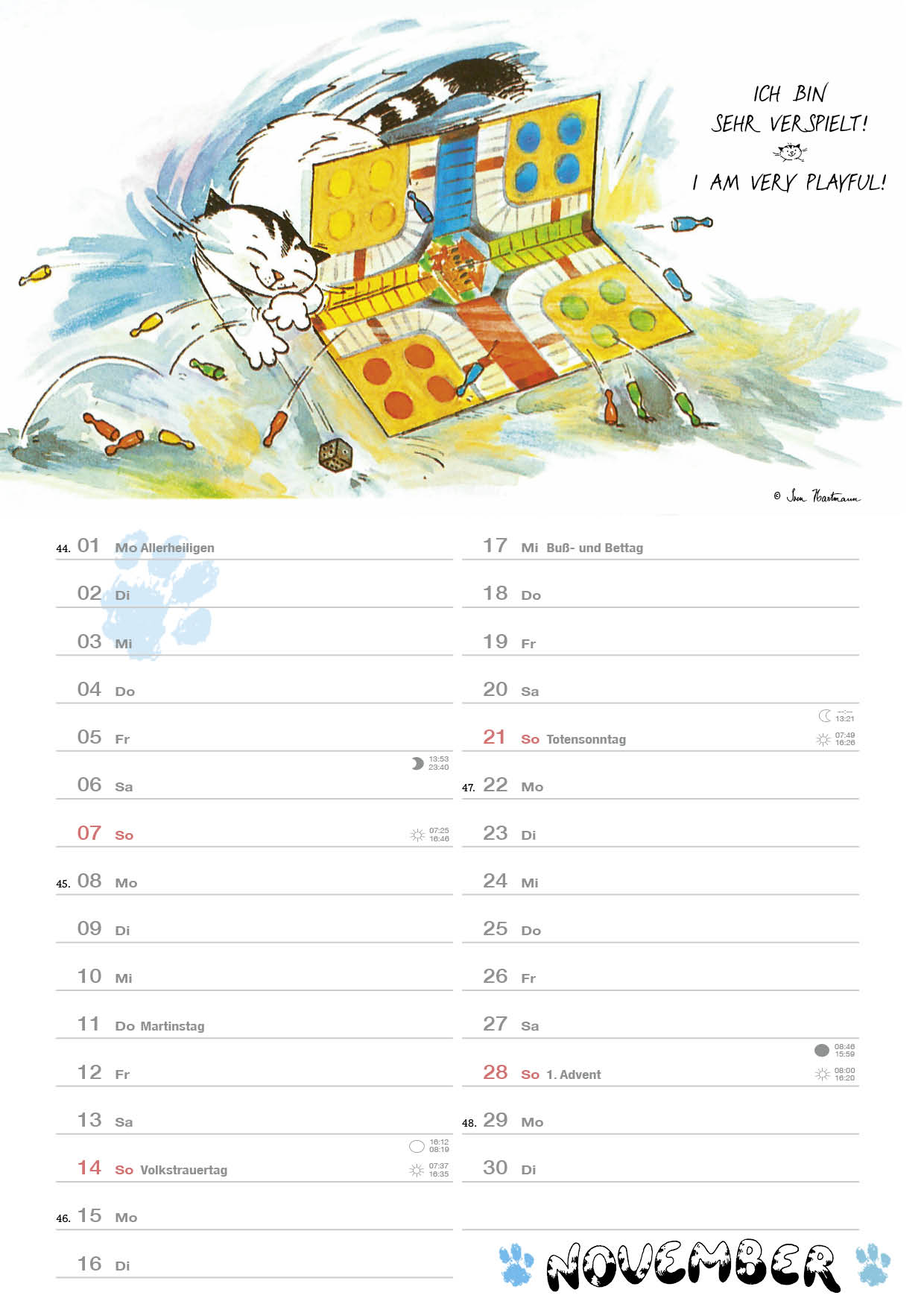 Calendar Jacob  - Little Cat Tales 2027