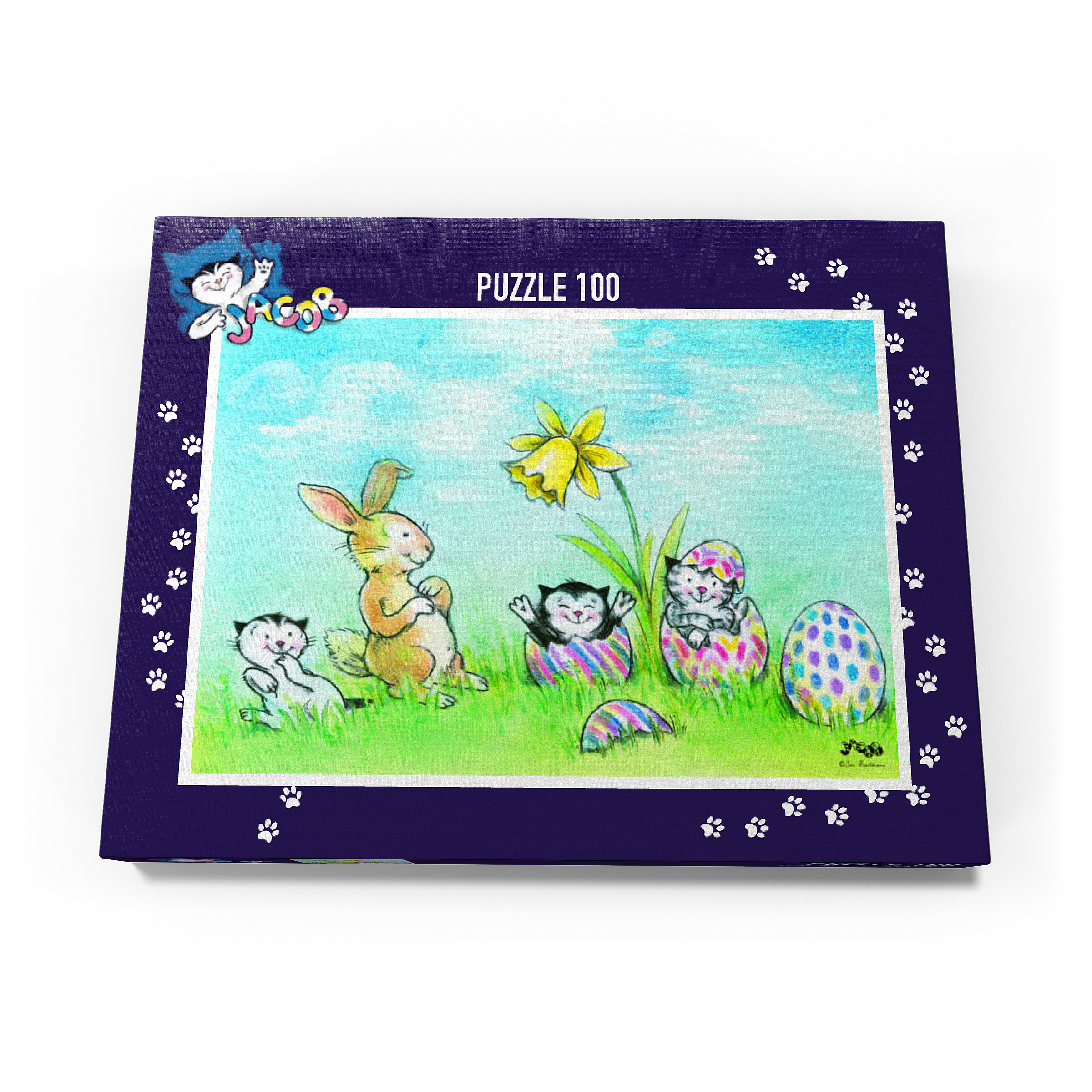 Puzzle Jacob - Der Osterhase ist da!