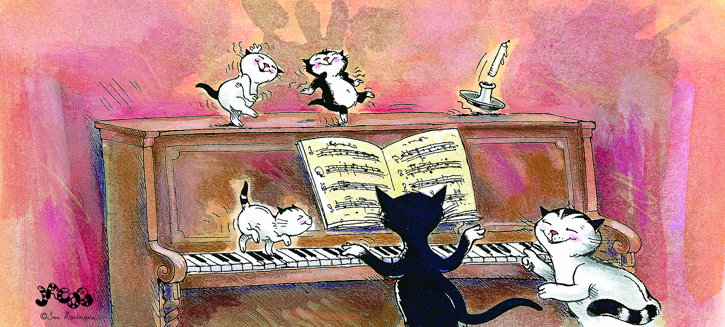 Becher Katzenmusik