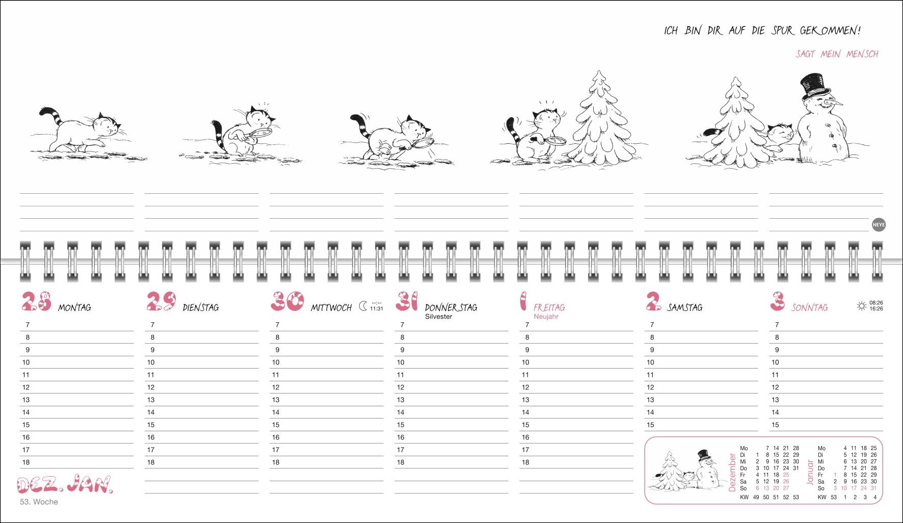 Jacob Weekly Planner 2027