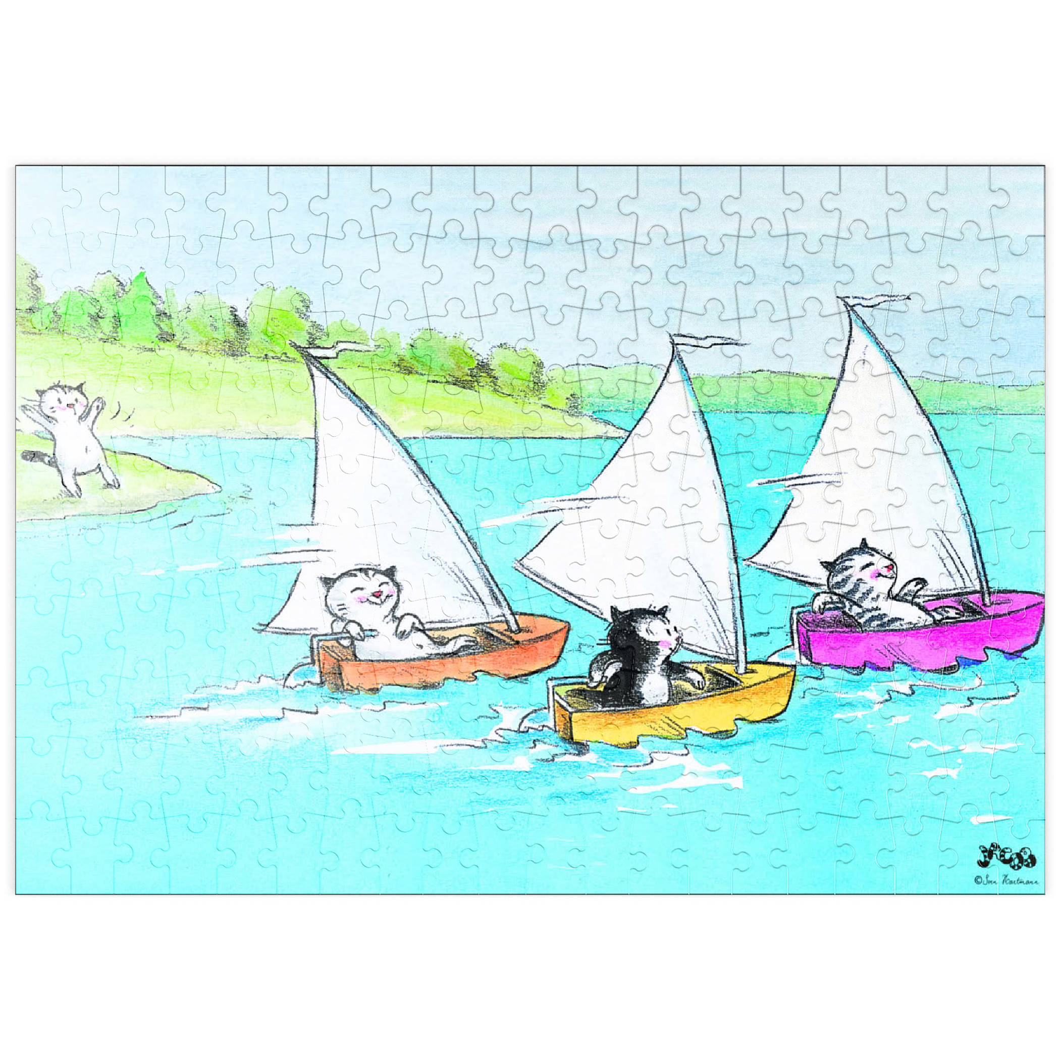 Puzzle Jacob - With full sails