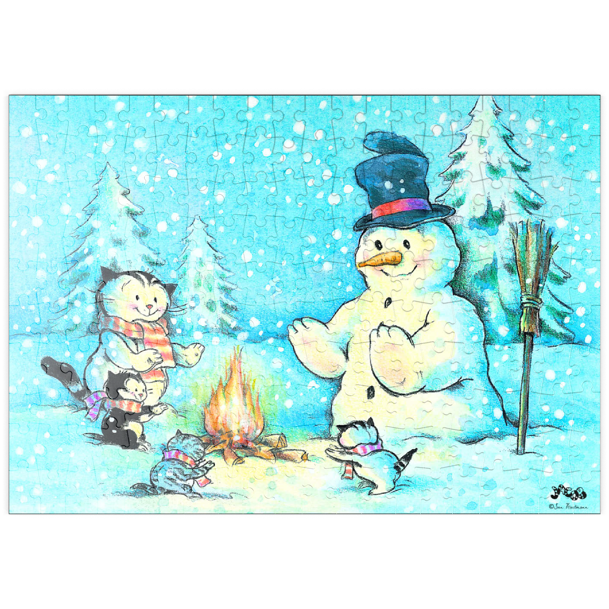 Puzzle Jacob - Der Schneemann