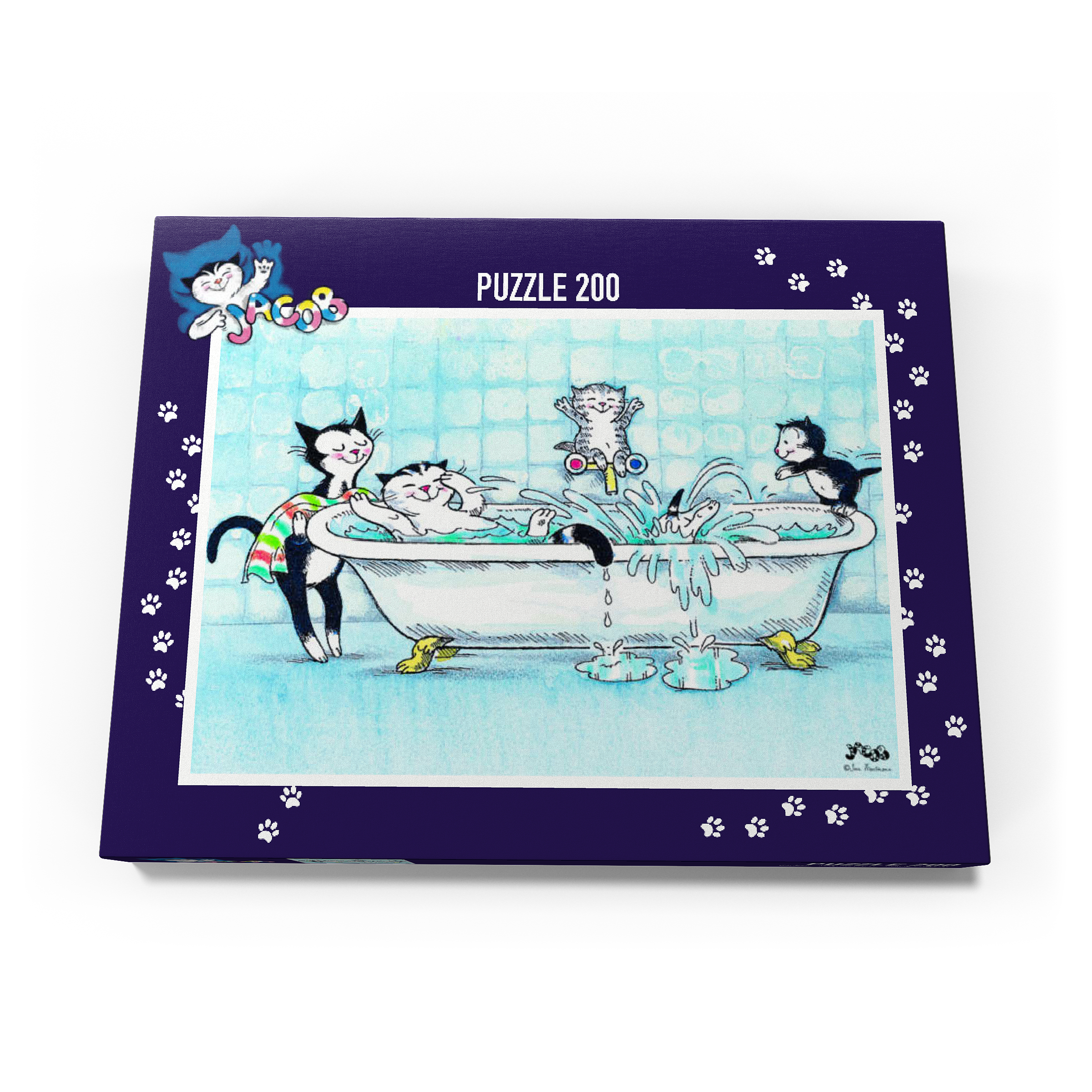 Puzzle Jacob - Baden macht Spaß!