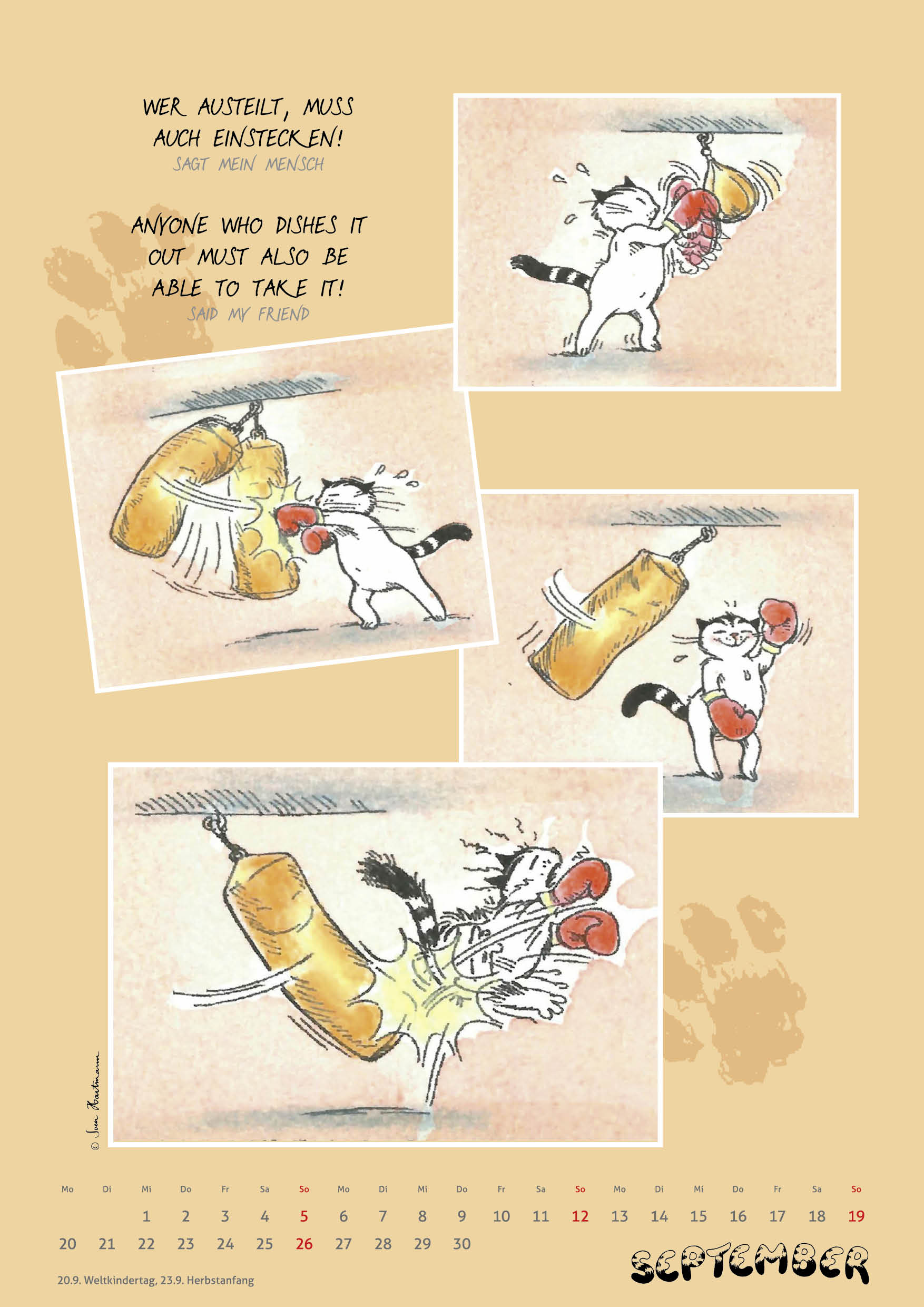 Calendar Jacob  - Oh my dear! 2027 Size A3