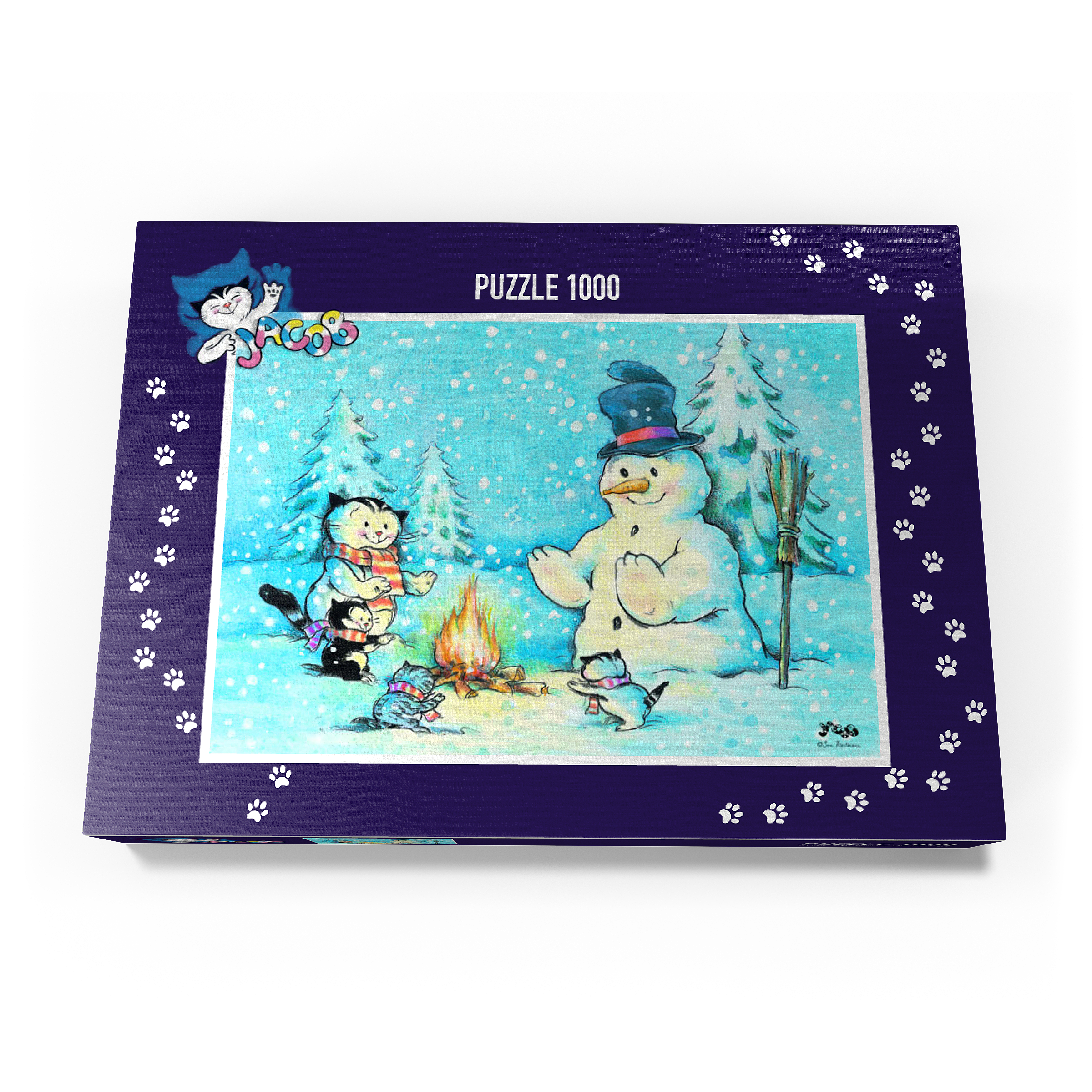 Puzzle Jacob - Der Schneemann