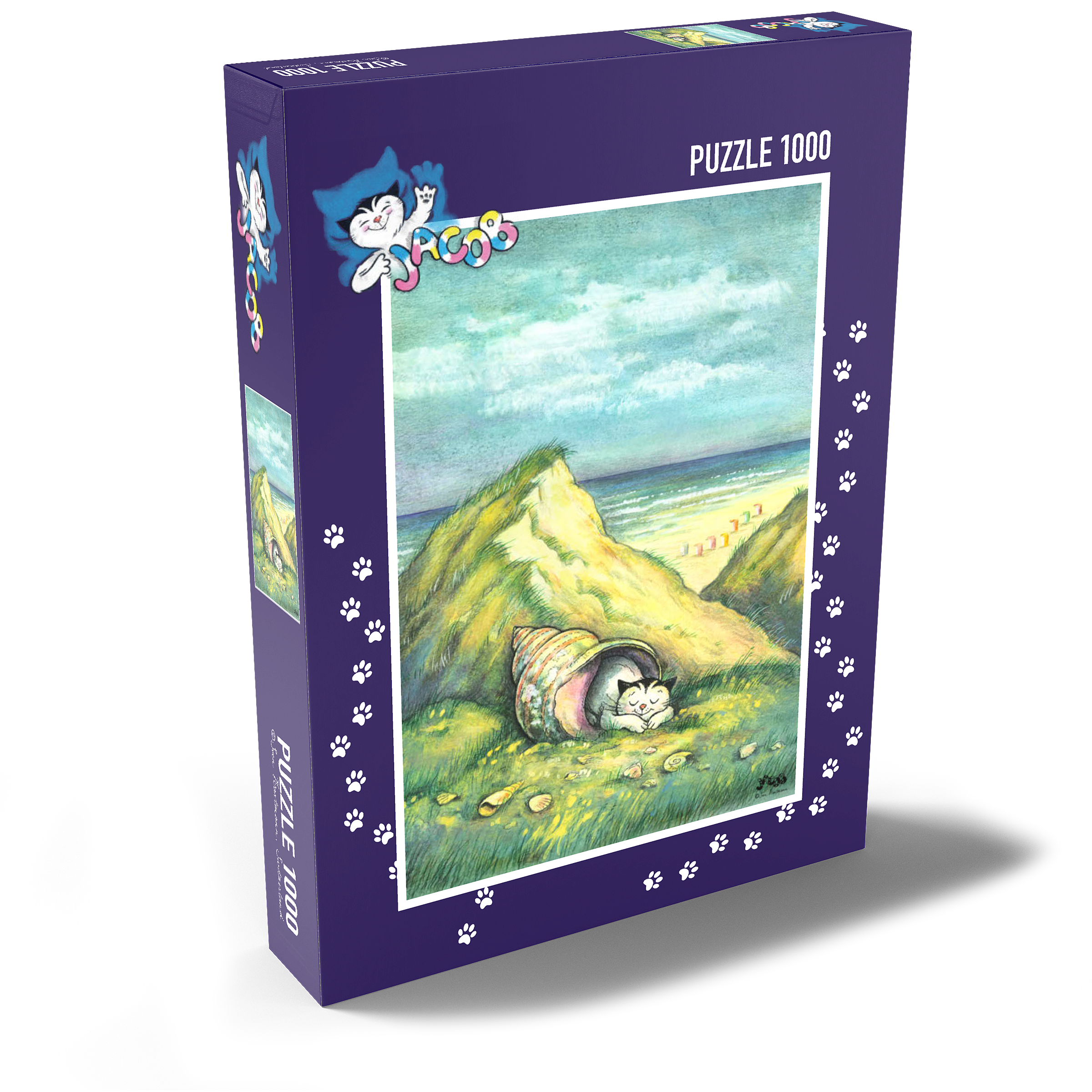 Puzzle Jacob - Lieber Kuscheln als Muscheln!