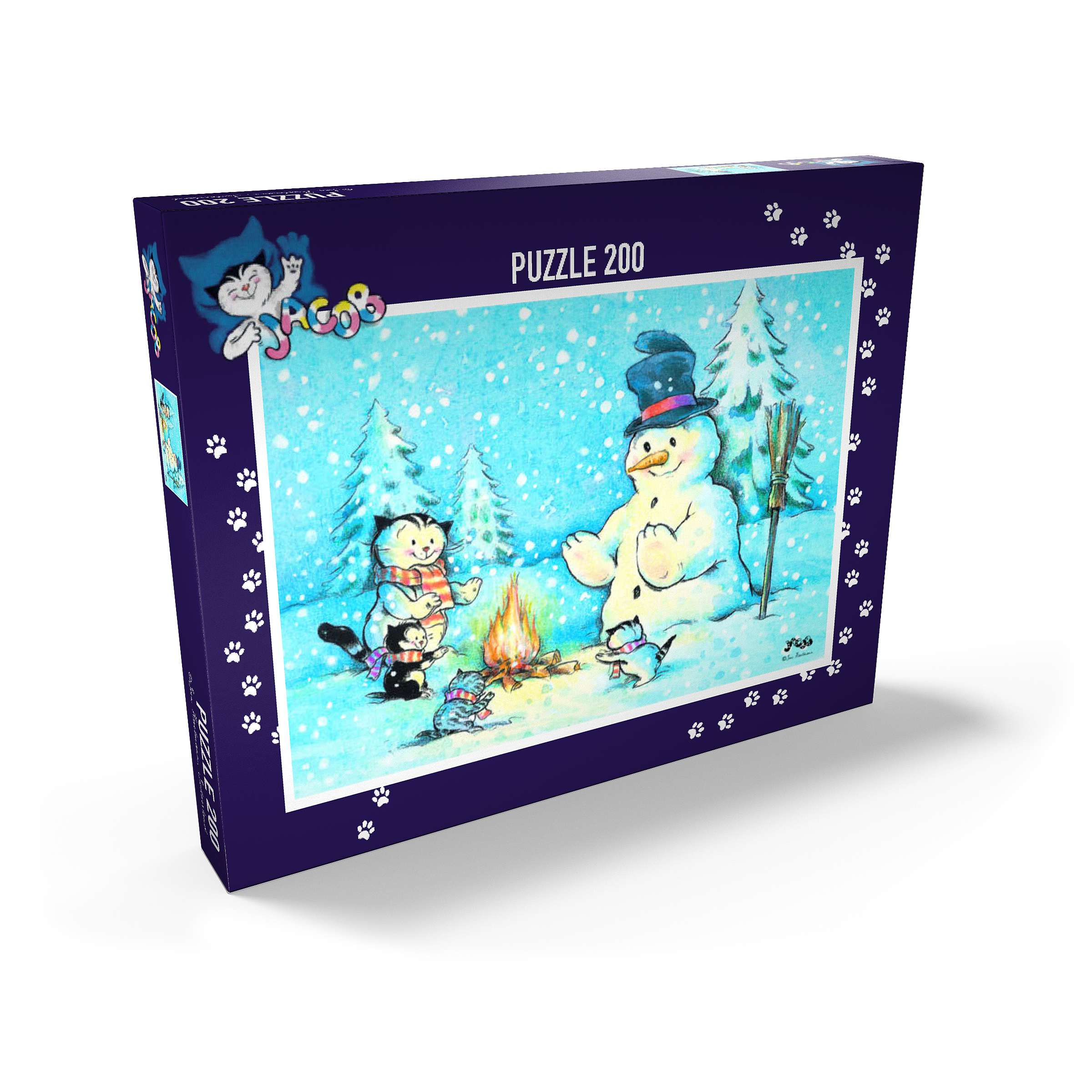 Puzzle Jacob - Der Schneemann