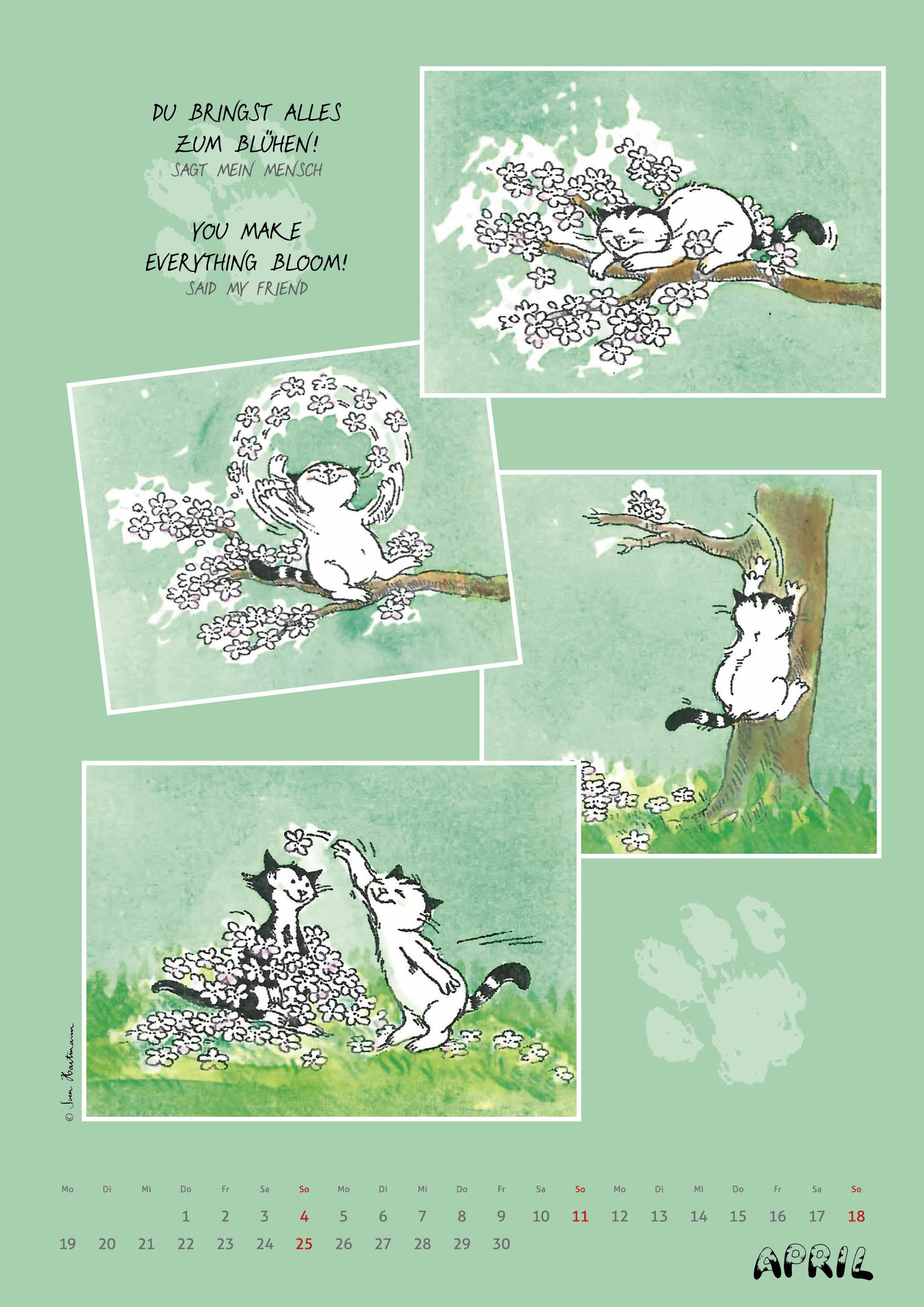 Calendar Jacob  - Oh my dear! 2027 Size A3