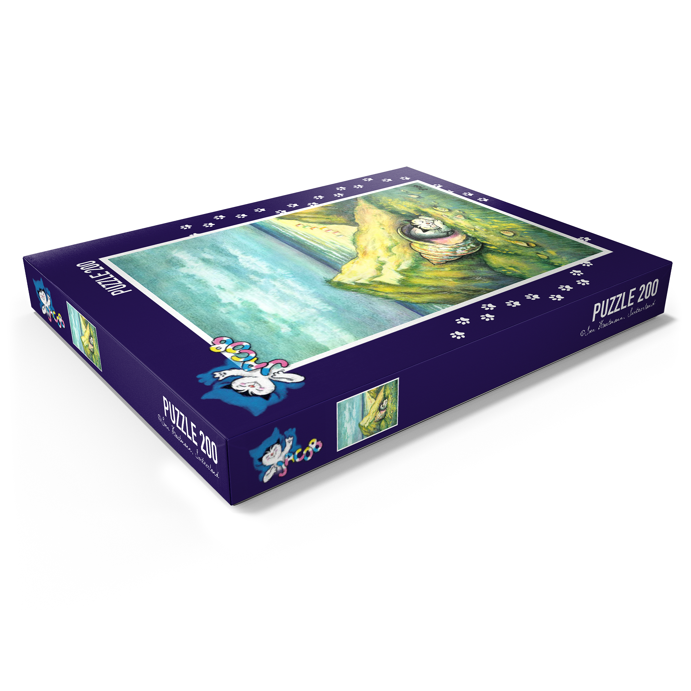 Puzzle Jacob - Lieber Kuscheln als Muscheln!