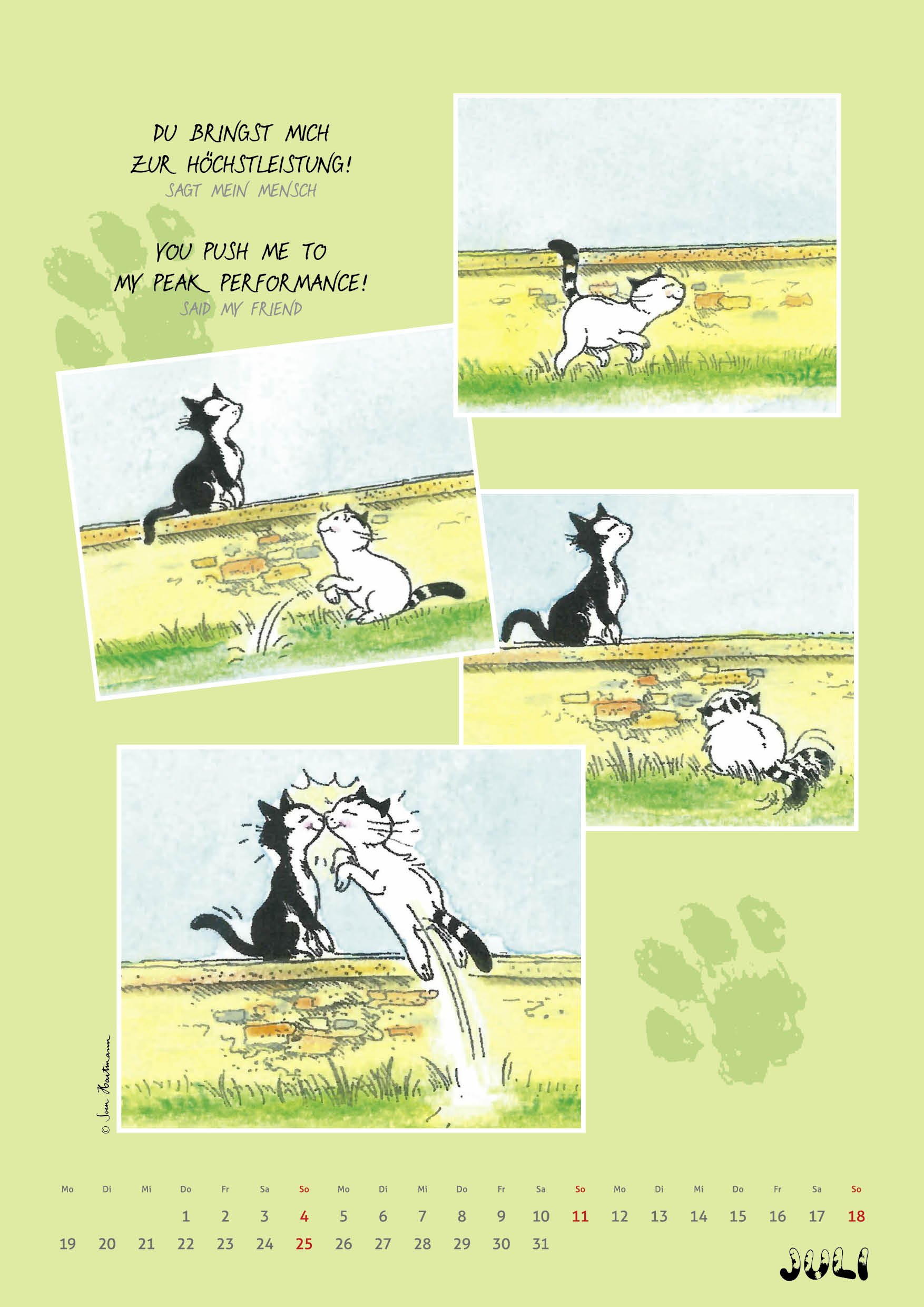Calendar Jacob  - Oh my dear! 2027 Size A3