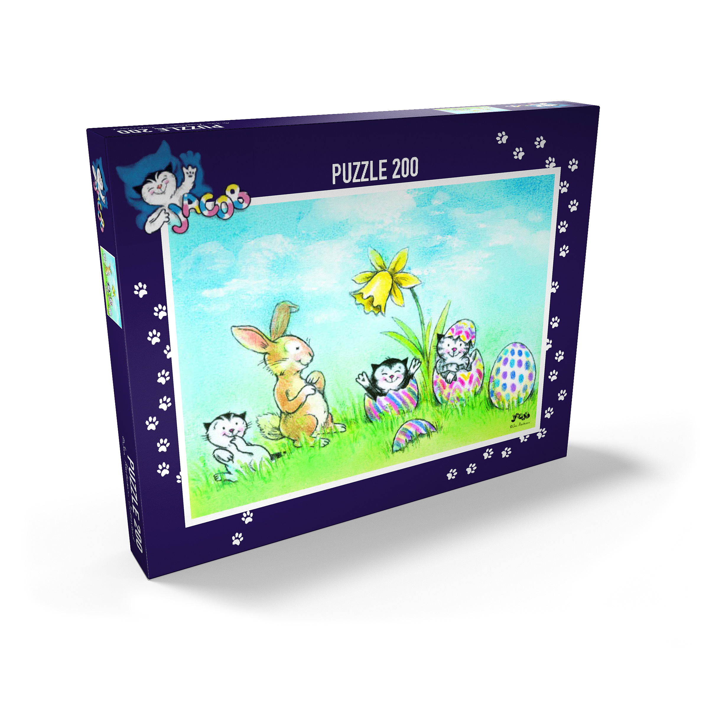 Puzzle Jacob - Der Osterhase ist da!