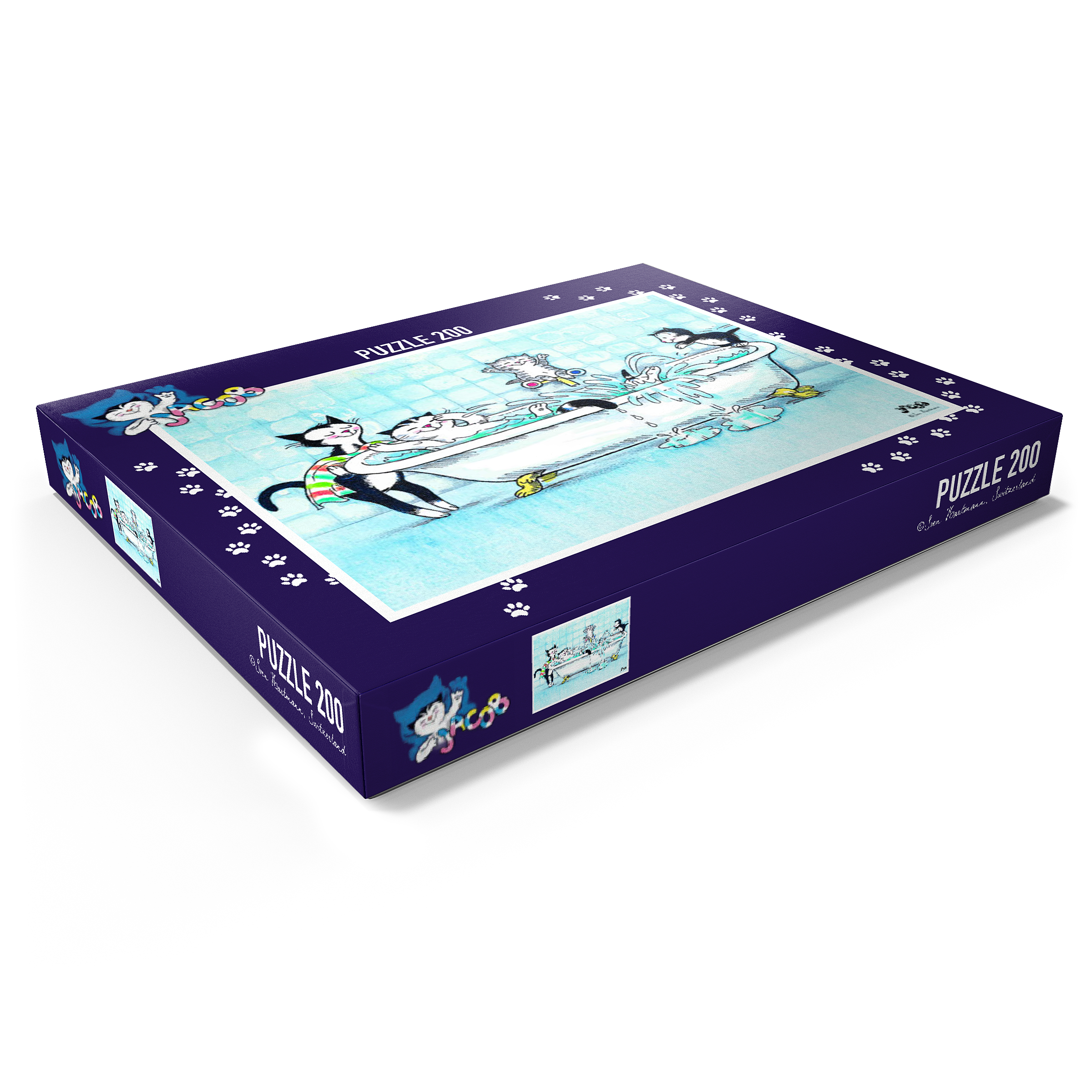 Puzzle Jacob - Baden macht Spaß!