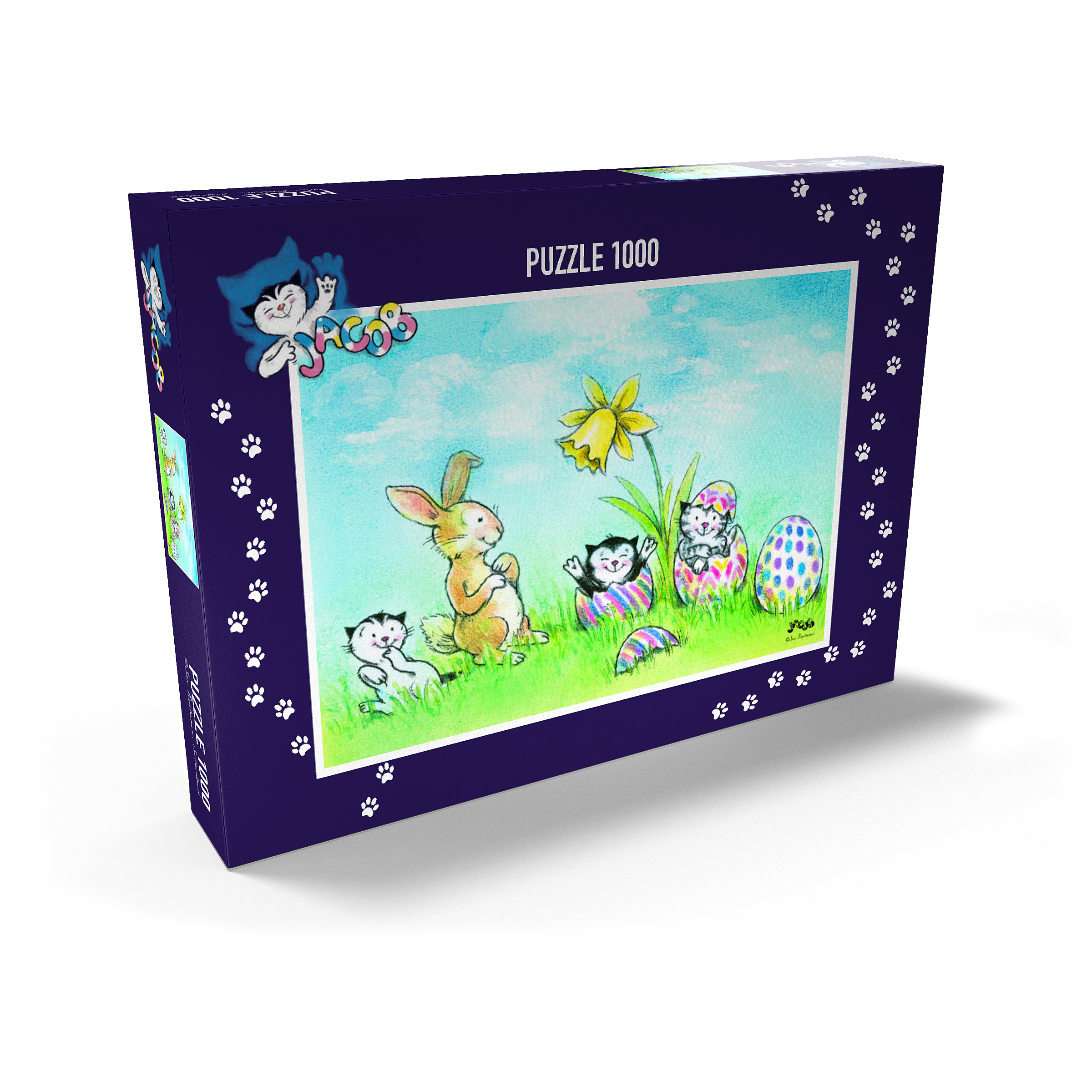 Puzzle Jacob - Der Osterhase ist da!