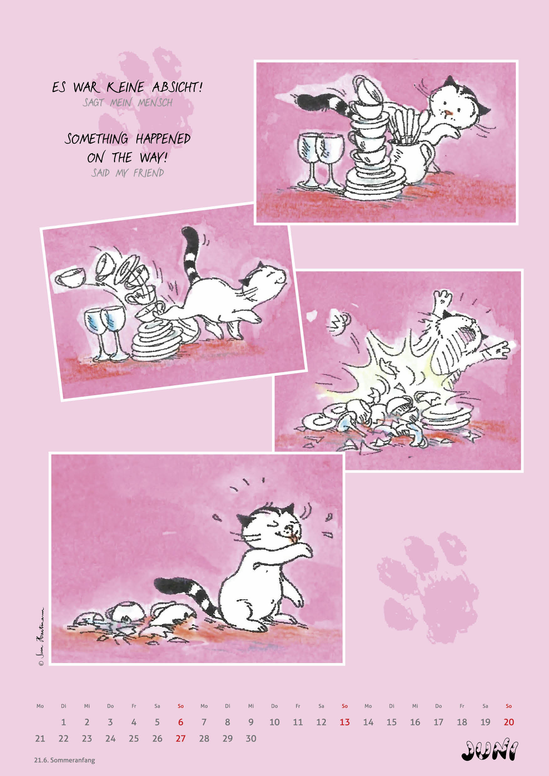 Calendar Jacob  - Oh my dear! 2027 Size A3