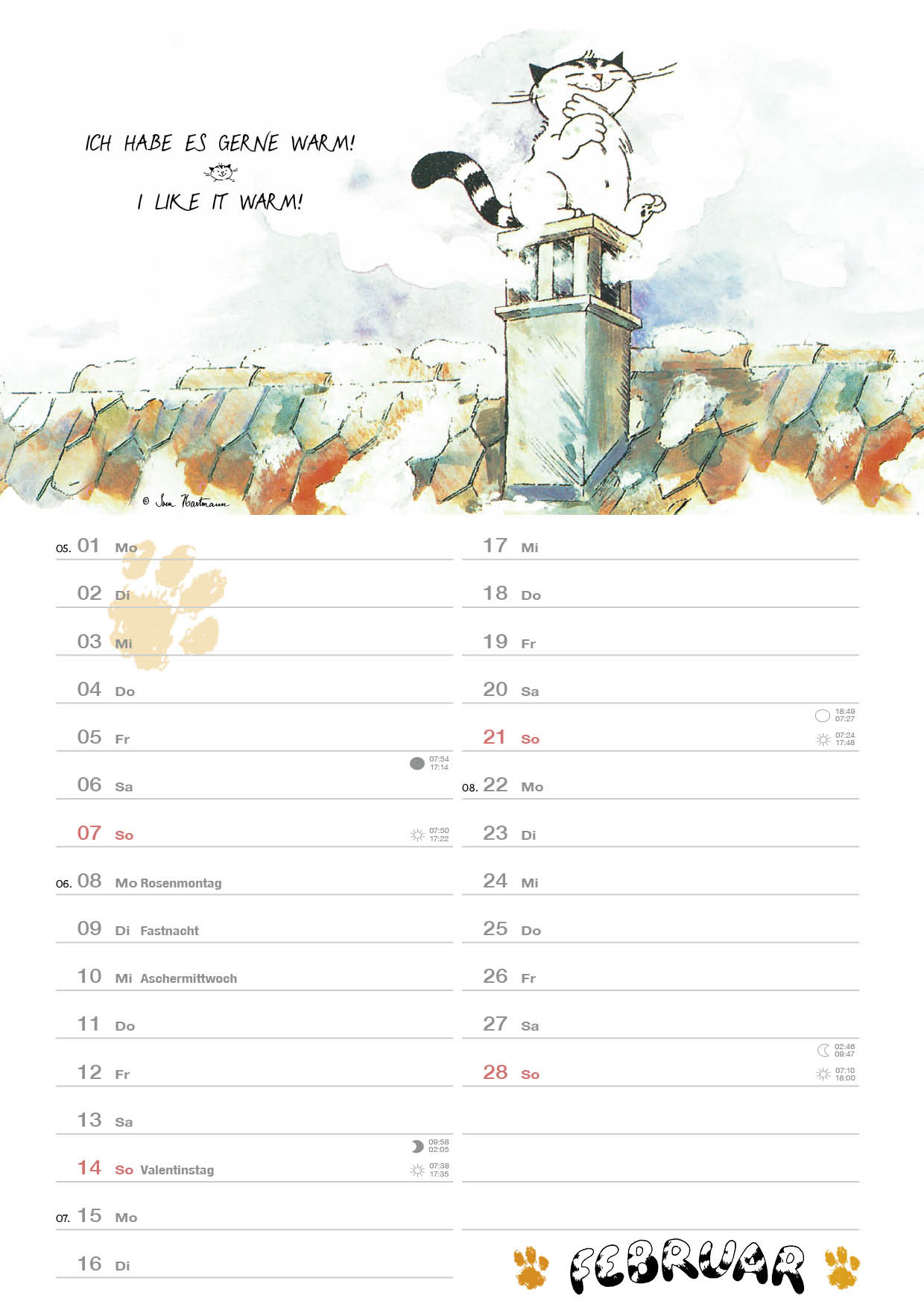 Calendar Jacob  - Little Cat Tales 2027