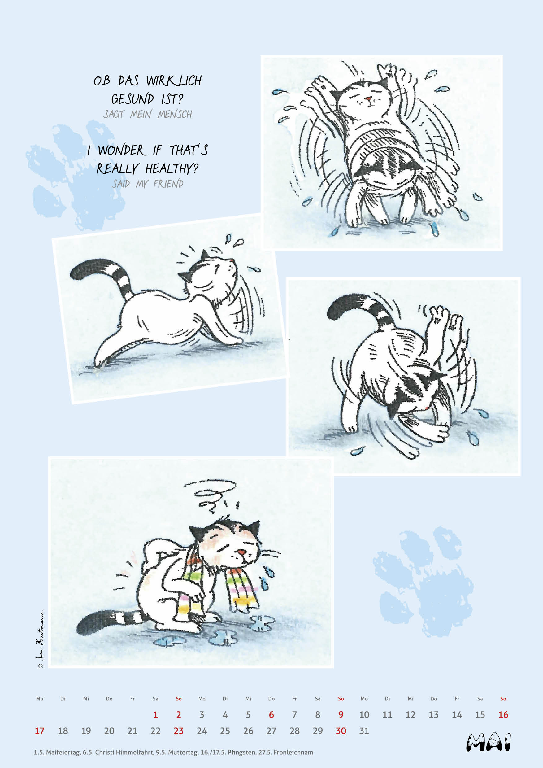 Calendar Jacob  - Oh my dear! 2027 Size A3