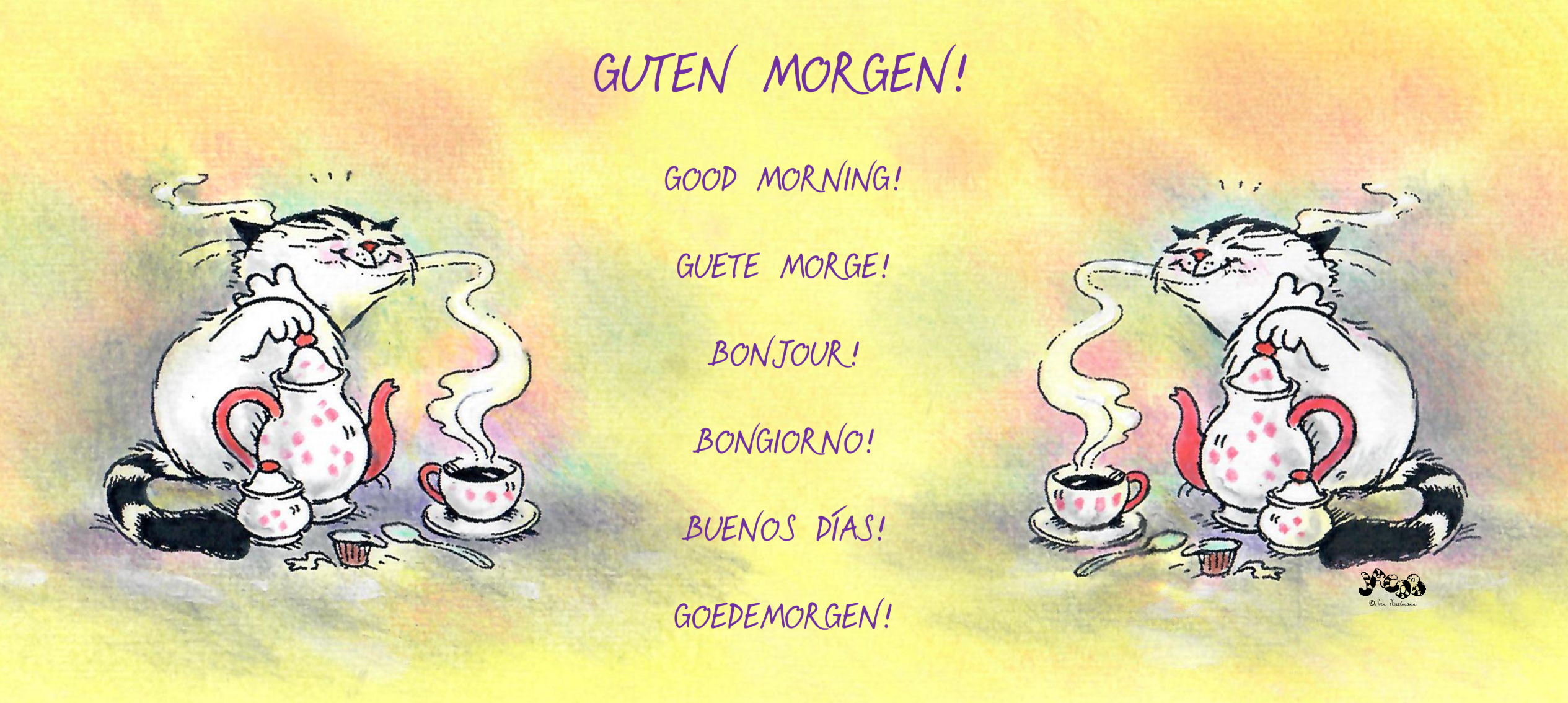 Becher Guten Morgen