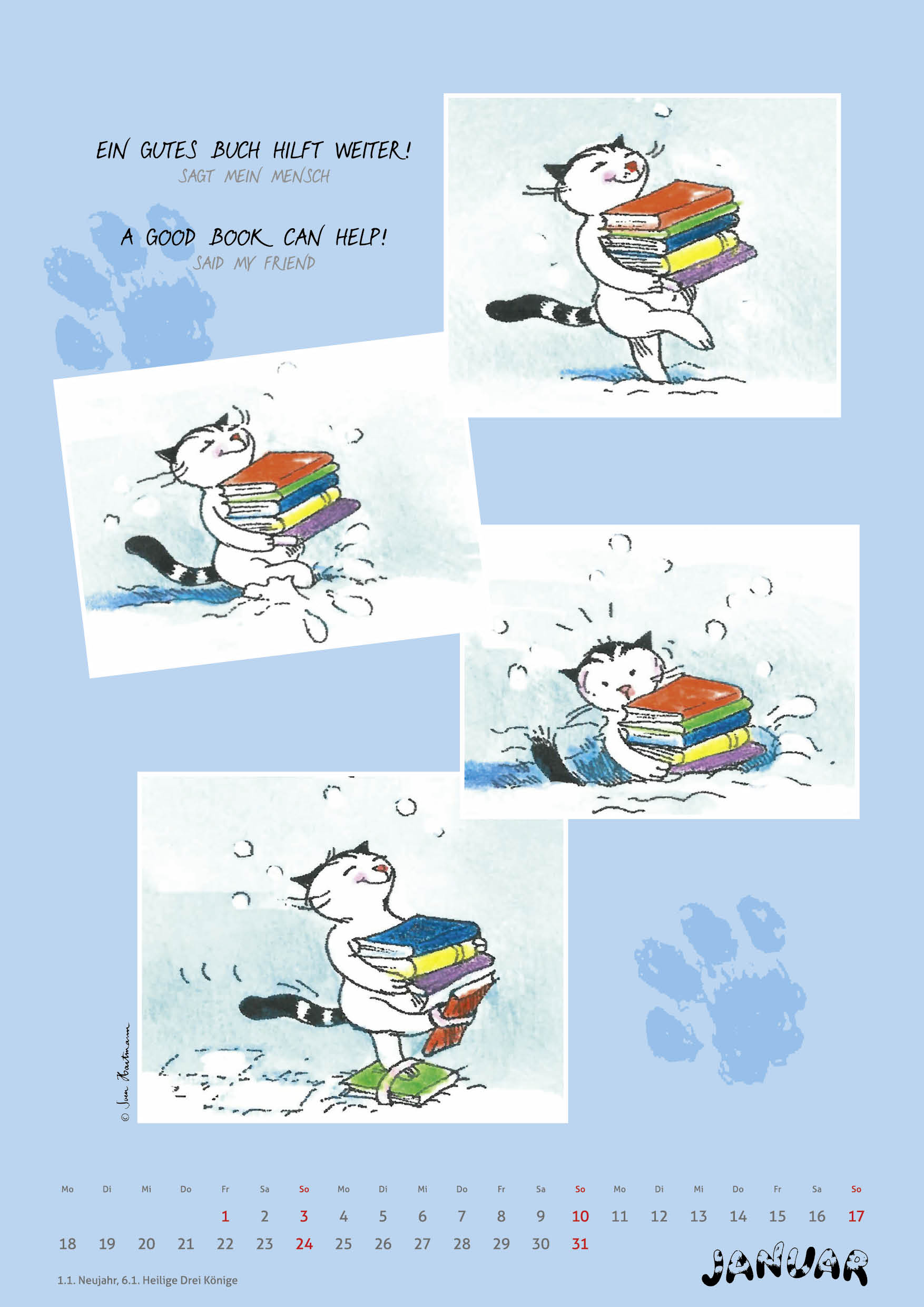 Calendar Jacob  - Oh my dear! 2027 Size A3