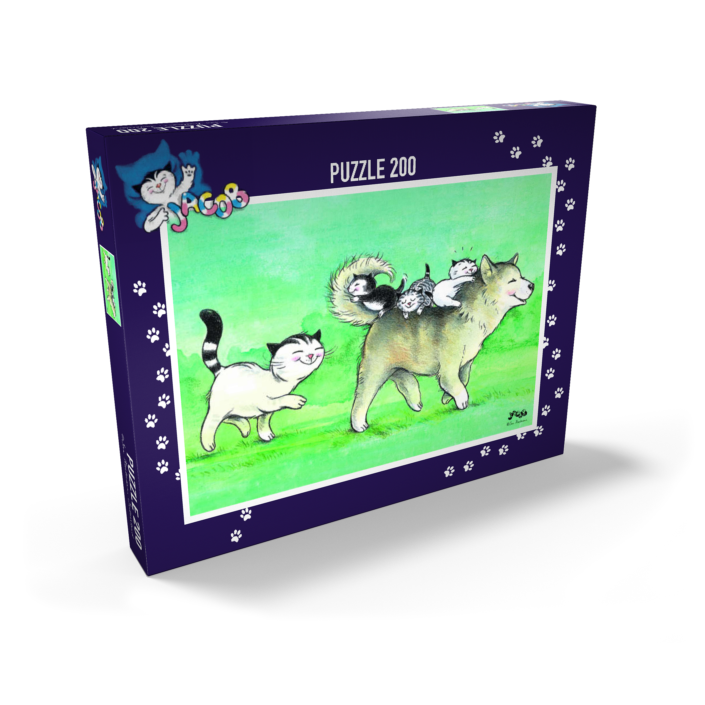 Puzzle Jacob - On the dog!