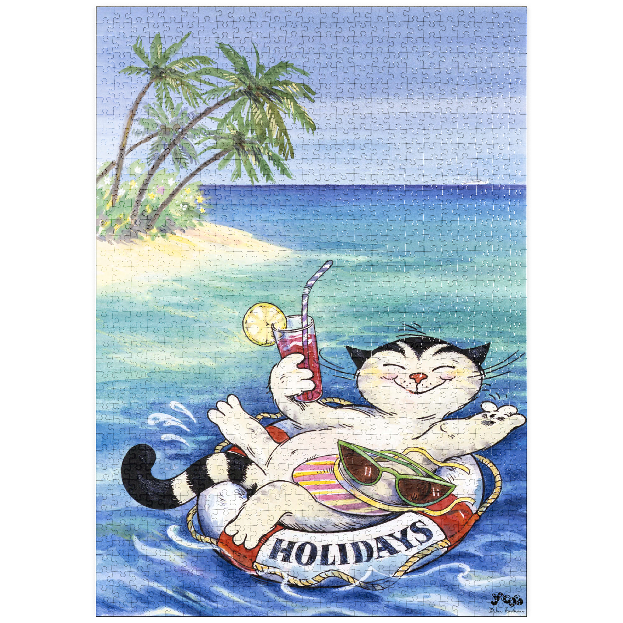 Puzzle Jacob - Schöne Ferien!
