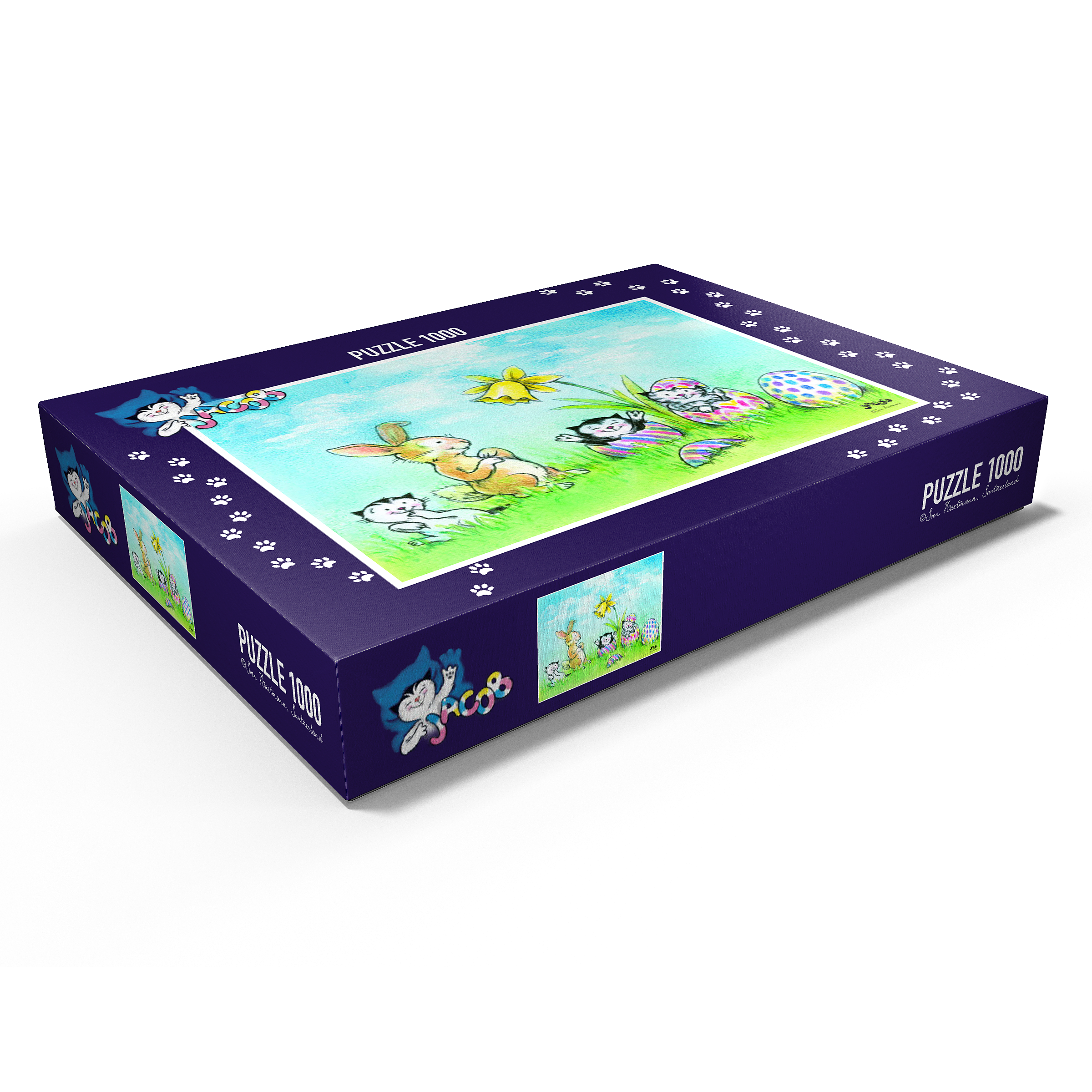 Puzzle Jacob - Der Osterhase ist da!