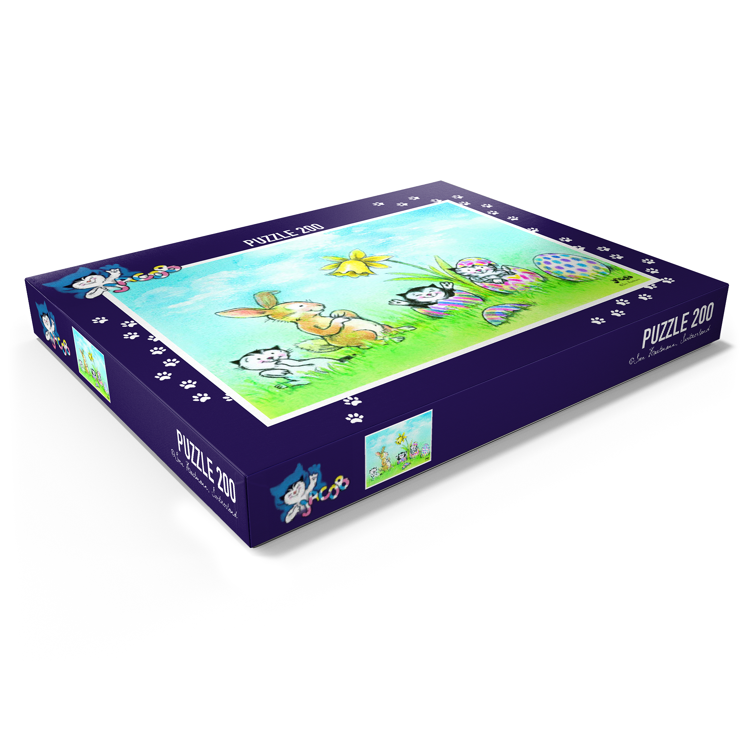 Puzzle Jacob - Der Osterhase ist da!