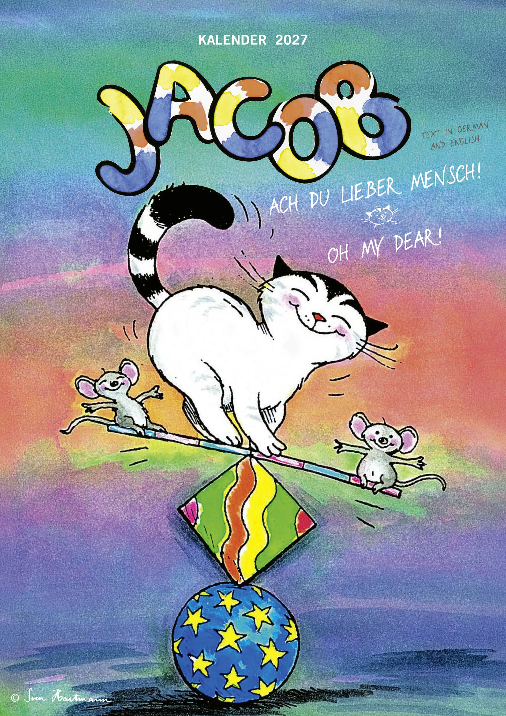 Calendar Jacob  - Oh my dear! 2027 Size A3