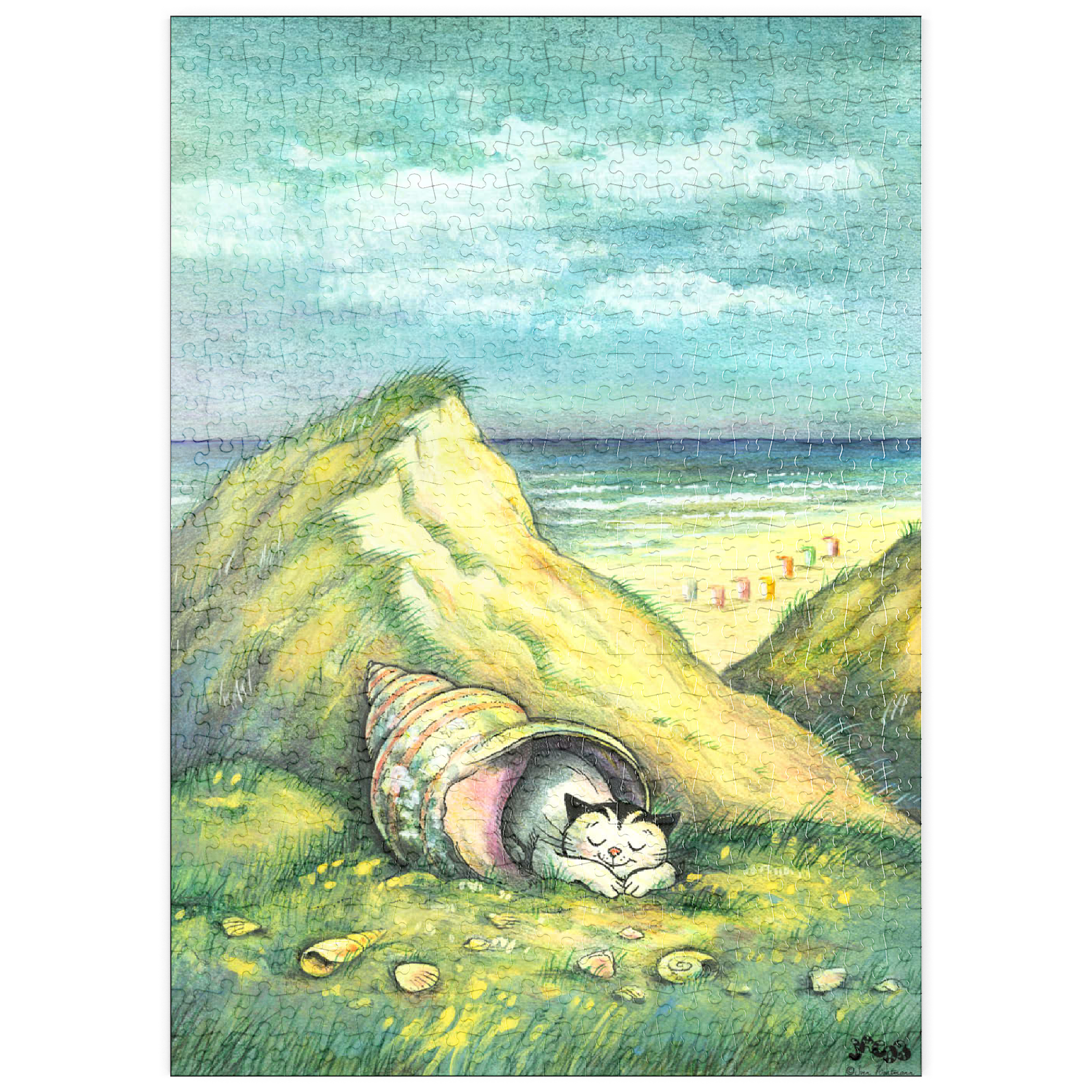 Puzzle Jacob - Cuddles in a shell!