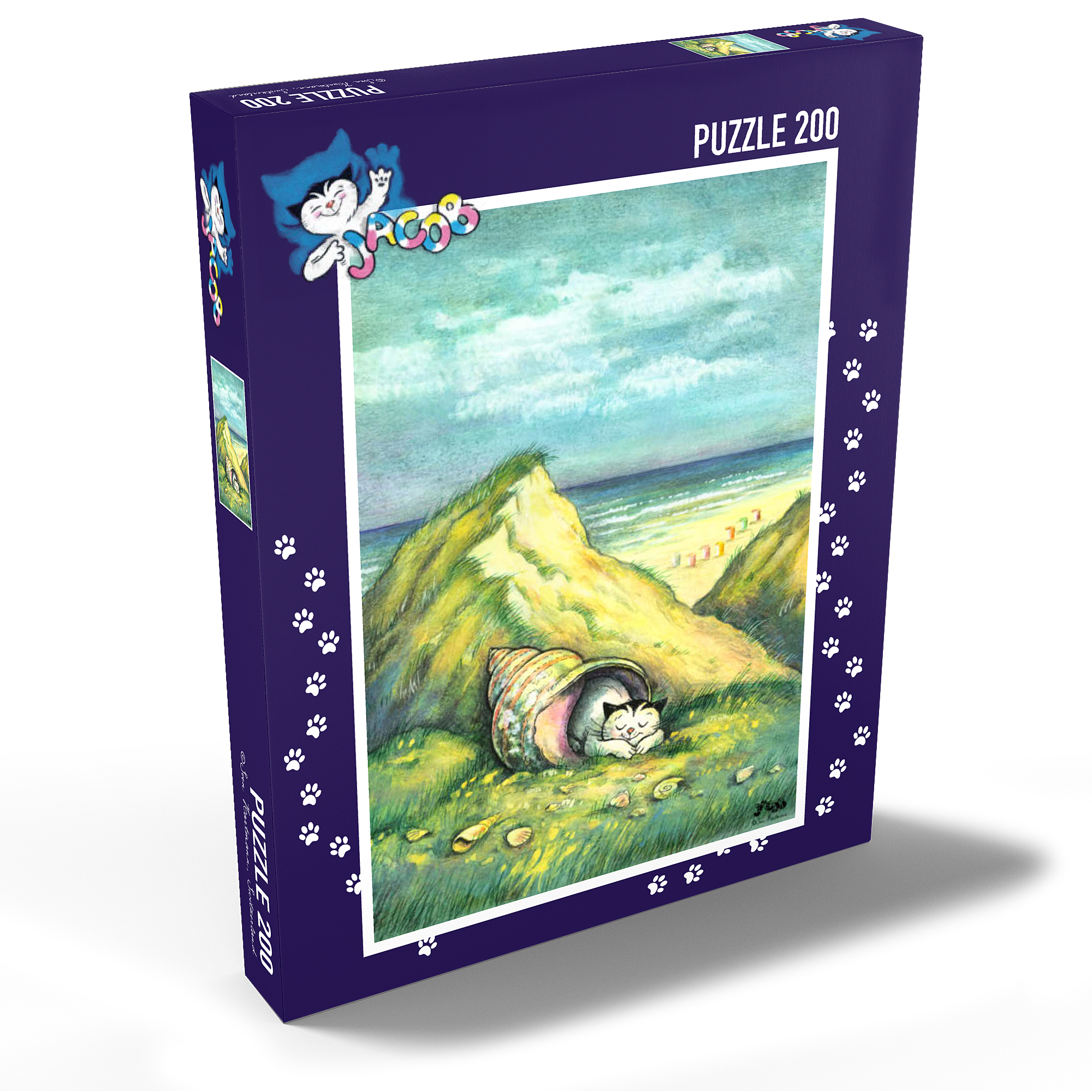 Puzzle Jacob - Lieber Kuscheln als Muscheln!