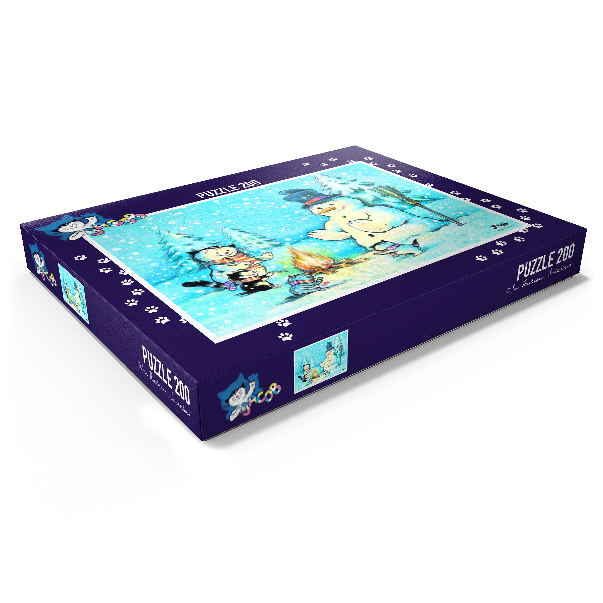 Puzzle Jacob - Der Schneemann
