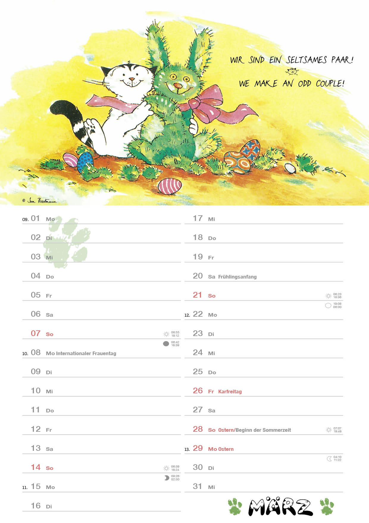 Calendar Jacob  - Little Cat Tales 2027